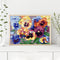 Oil Painting By Number Flowers Art Oil Digital Picture Home Wall Decor for Gi