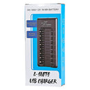 1.2V 8 Slot Electric Battery Charger for AA/AAA Ni-MH/Ni-Cd with LED Indicator