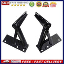 2pcs 80 Degree Folding Cabinet Door Lift Up Top Sofa Bed Spring Hinge Hardw