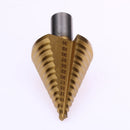 Ti (13 Steps 5 7 10 12 15 17 20 22 25 27 30 32 35MM) High Step Drill Bit Newly