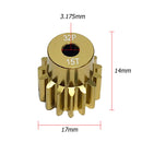32DP 0.8m Metal Gear Aluminum Alloy Replacement Parts for 1/10 RC Off-road Truck