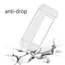 8 in 1 Crystal Shell Case Tempered Film Thumb Stick Grip Cap Set for Switch