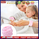 2pcs Absorbent Sweatband Wrist Flannel Wash Towel Band Reusable for Washing F