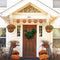 Christmas Rooster Chicken Wreath Green Rooster Wreath for Front Door Wreath DIY