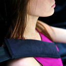 Black Cushion Backpack Covers Car Seat Belt Pads Harness Safety Shoulder Strap