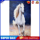 White Horse Oil Paint By Numbers Kits DIY Handpainted on Canvas Wall Art