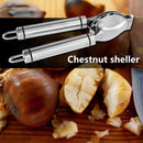 Stainless Steel Chestnut Sheller Walnut Nutcracker Opener Kitchen Gadgets
