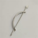 Leaves Simple Oval Hair Accessories Hair Clip Metal Hairpin Hollowing Out