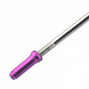 50pcs Bike Cable End Caps Aluminum Alloy Brake Shifter Cable Tips (Purple) Newly