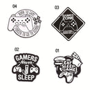 Clasp Lapel Pin Denim Jackets Lapel Pin Enamel Pin Gamepad Brooch Letter Badge