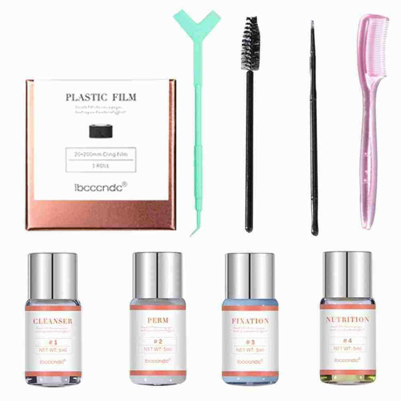 Eyebrow Lamination Kit Perming Makeup Set Lash Curling Set Brow Up UK Lift A4M8