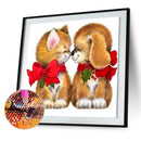 Diamond Painting 5D DIY Two Puppies Full Round Drill Rhinestone Picture Kit