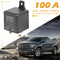 WM686 12V 100 Amp Split Charge/Winch Relay Car Van Boat Mower Starter Relay