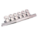 6pcs C-Curve Pinching Clips Set Metal Nail Art Tools Acrylic Clamp 2022 Gel E6X3