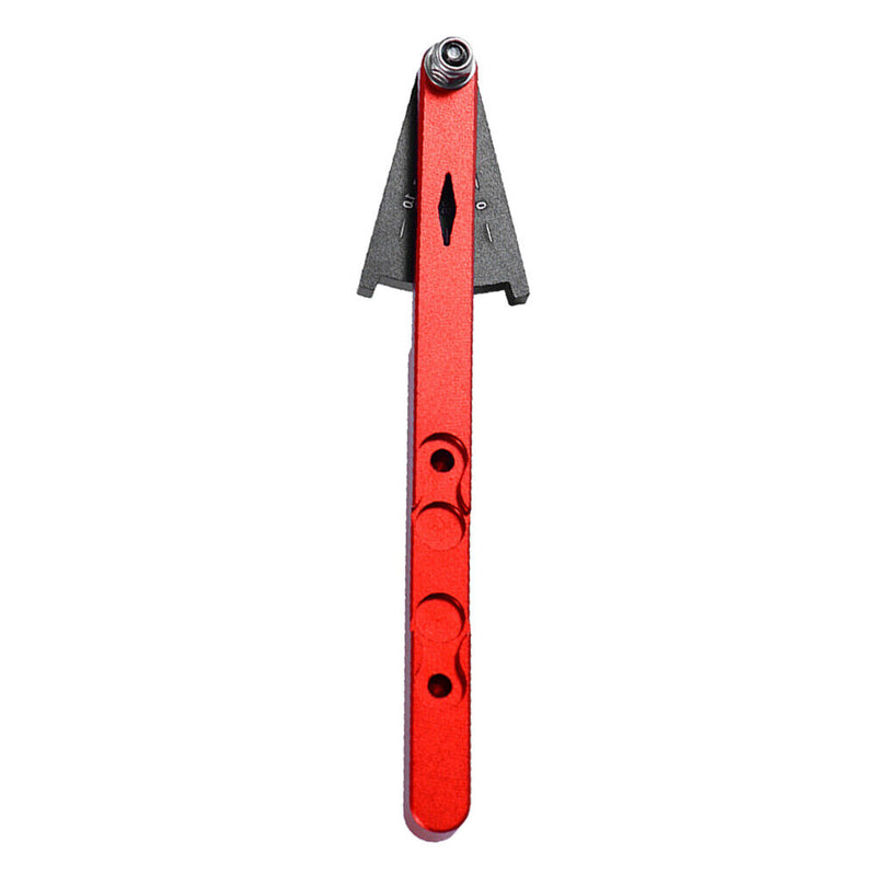 Bicycle Chain Gauge Chain Checker Cycling Accessories Aluminum Alloy (Red) Newly