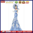 Diamond Painting Full Round Drill Lady in Dress Rhinestone Modern Handmade Cr