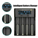 Battery Charger Fast Charging Dock For 3.7V Rechargeable Li-Ion Batteries 18650