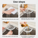 Anti-blocking Funnels Sink Filter Bag Multifunctional Triangle Drainage Rack