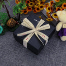 5 Yards/Lot Hooked With Love Printed Cotton Ribbons DIY Sewing Label Tags