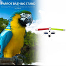 Parrot Shower Rack 4 Sucker Folding Bird Stand Platform Stick Pet Products