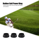 3pcs Synthetic Rubber Golf Power Rings Prevent Slipping Golf Club Accessori
