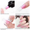Nail Forms Set Poly Gel Quick Building Nail Art Equipment for Polygel Extension