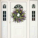 Purple Lilac Artificial Flower Easter Wreath Gisela Cottage Graham Country L2I1