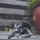 Dragon Statue Halloween Dragon Sculpture Decor Combat Dragon Gifts for Friends