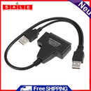 USB 2.0 to Sata Adapter for 2.5/3.5 inch Hard Disk Drive Converter Cable