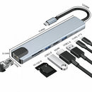 USB 3.0 Adapter PD Charging 4K HDMI USB C HUB Type-C Splitter For Laptop PC