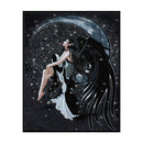 Cross Stitch Full Embroidery Dark Angel Character 11CT Stamped Needlework Set
