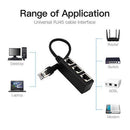 1 Male to 3 Female RJ45 Ethernet Splitter Cable Super Cat5 Cat5e Cat6 Cat7
