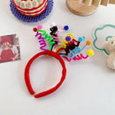 Photo Props Hair Band Happy Birthday Hair Hoop Hair Clips Funny Headband