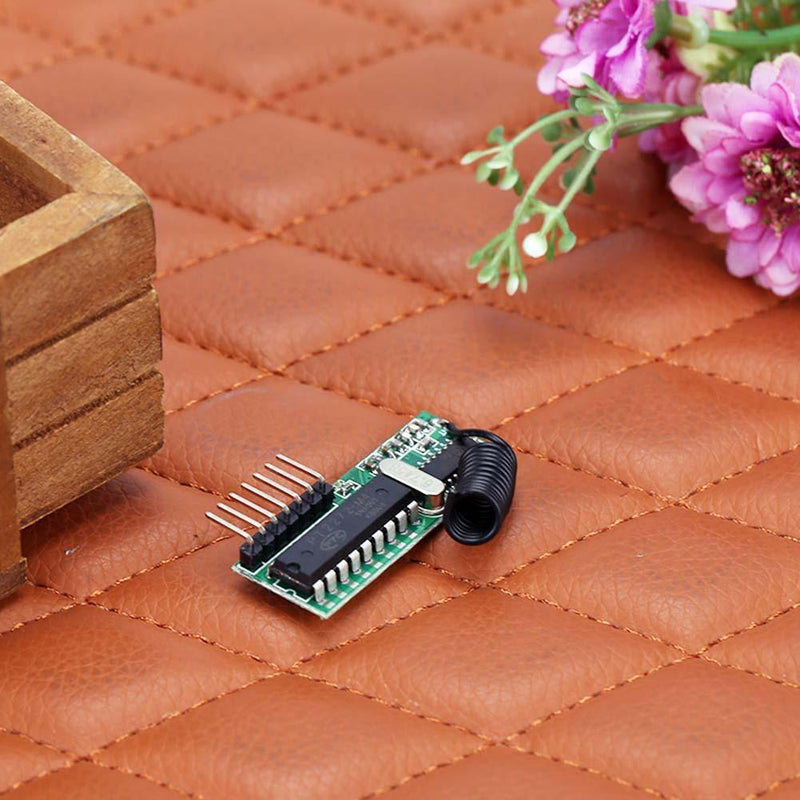 Wireless Superheterodyne Decoding Receiver Transmitter Module Kit 433Mhz