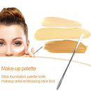 Stainless Steel Makeup Powder Nail Color Bar Foundation Stick Embossing Stick