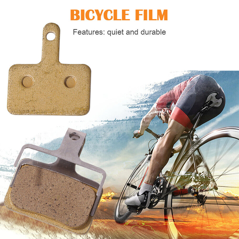 4pcs MTB Bike Brake Pads for SHIMANO M375 M445 Bicycle Metal Disc Brake Par