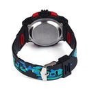 Outdoor Multifunction Waterproof Boy Sports Electronic Watches (Red)