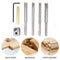 7x Barrel Trimmer Kit Pen Wood Mill Trimming System Cutting Head Sleeve Adapter