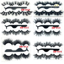 Lash Extension Full Volume Thick 8D Mink Hair False Eyelashes with Tweezer