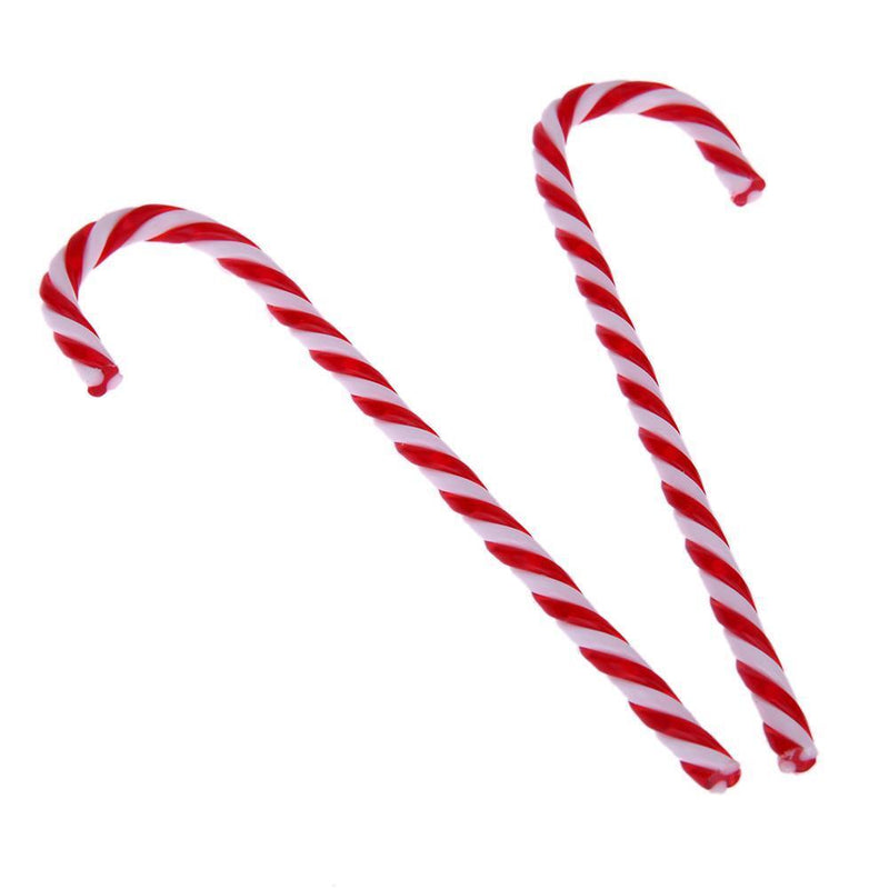 6pcs Candy Crutches Christmas Tree Decoration DIY Hanging Drops Jewelry