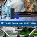 Glass Oil Film Removing Paste + Sponge Car Windshield Oil Film Defrostin T5A0