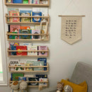 Home Decoration Kids Room Ornaments Alphabet Pennant Hanging Canvas Wall Banner