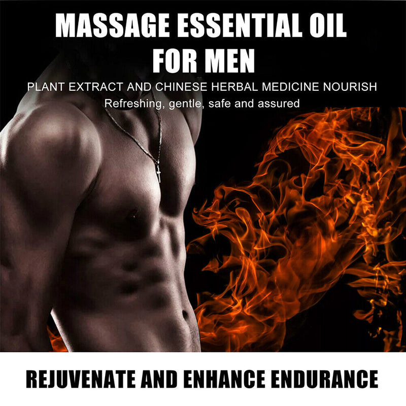 Safe Male External Use Essential Oil Increase Endurance for Sexual Health Care