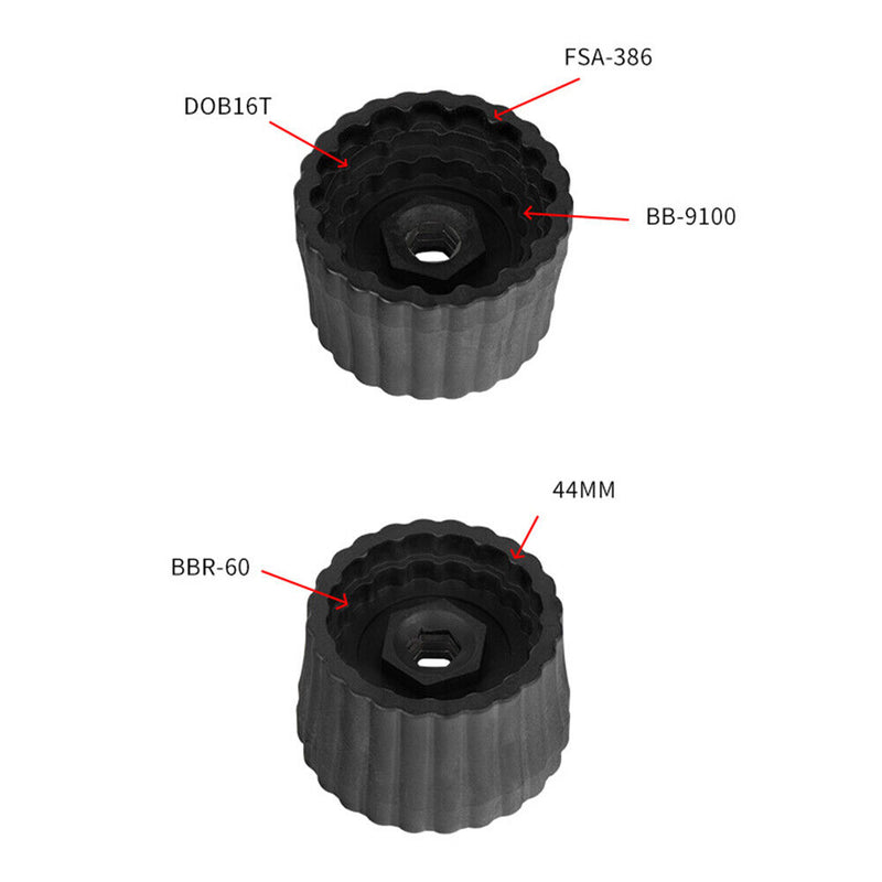 Portable 5-in-1 Bicycle Wrench Socket Repair Tool for