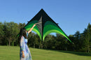 Large Delta Kite For Kids And Adults Single Line Easy Kite w Fly Handle To S9S8