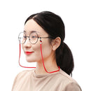 Leather Sunglass Strap Reading Glasses Chain Cord Holder Glasses Necklace