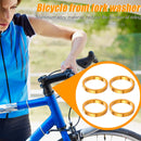 4pcs Bicycle Front Fork Washer MTB Bike Aluminum Headset Spacers Gasket Ring