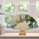 Seaside Lighthouse Oil Paint Folding Fan By Numbers DIY Painted Art Craft