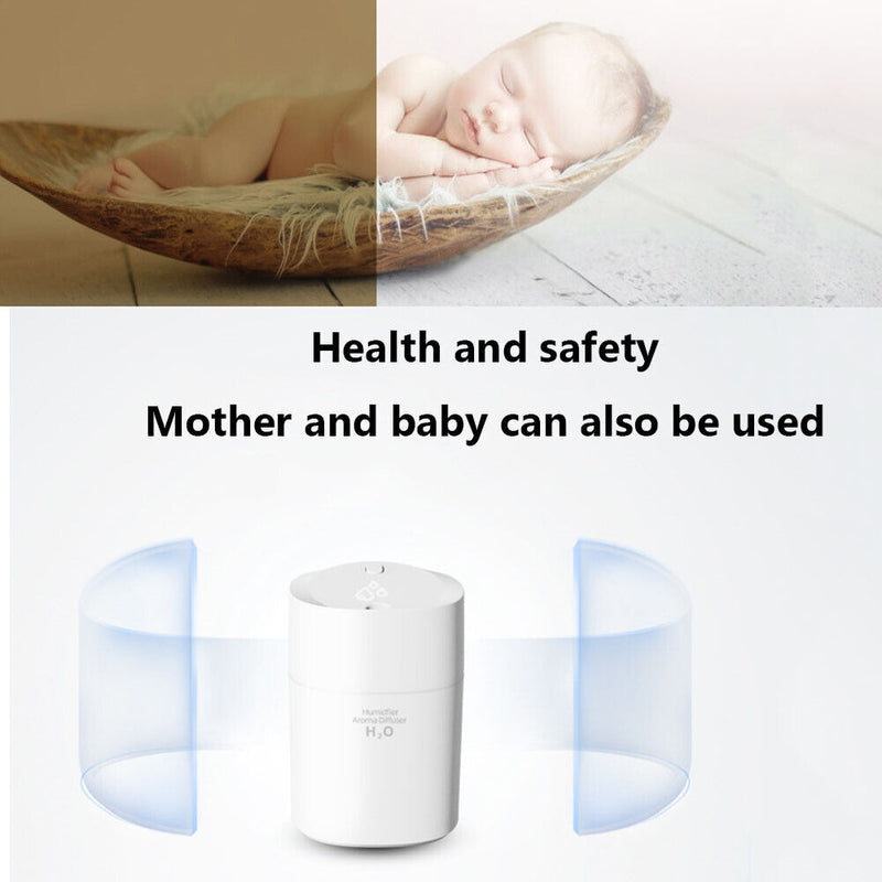 Air Humidifier USB Essential Oil Aroma Diffuser Car Purifier Mute Aromatherapy