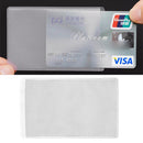 Bank Card Case Protection Sleeve Business Card Case Translucent ID Card Holder